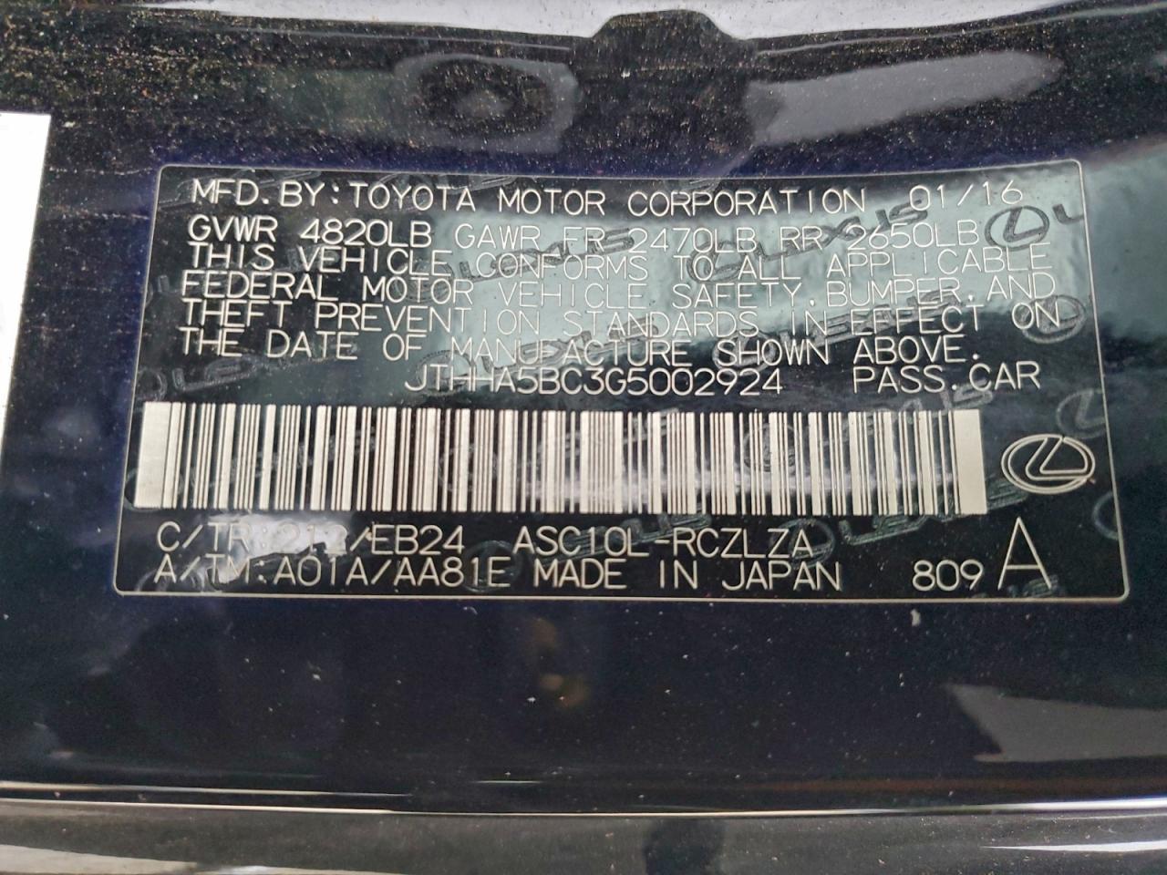 Lexus Rc 200t Image 10