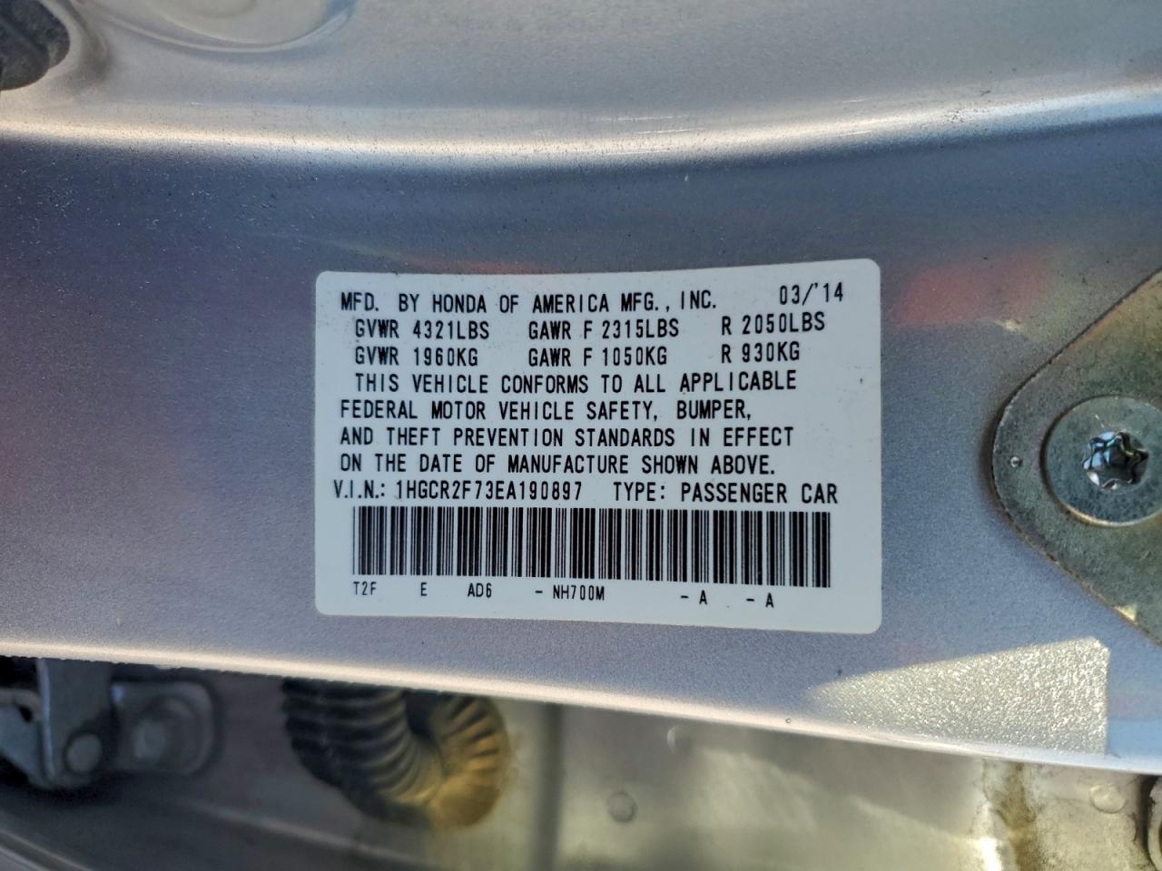 Honda Accord Ex Image 2