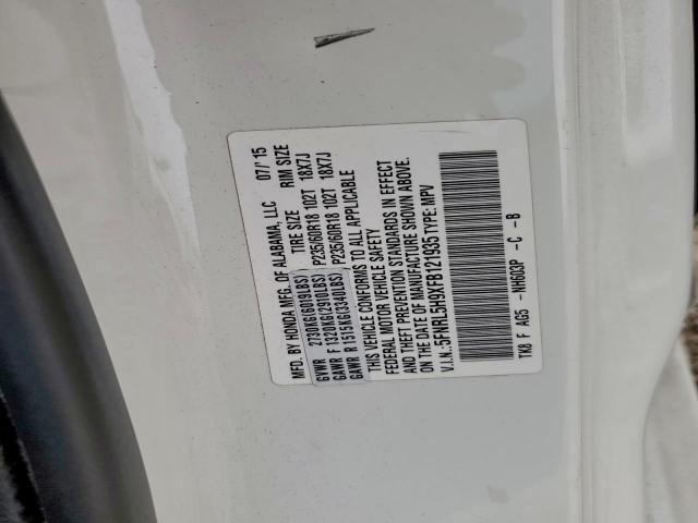 Honda Odyssey Touring Image 11