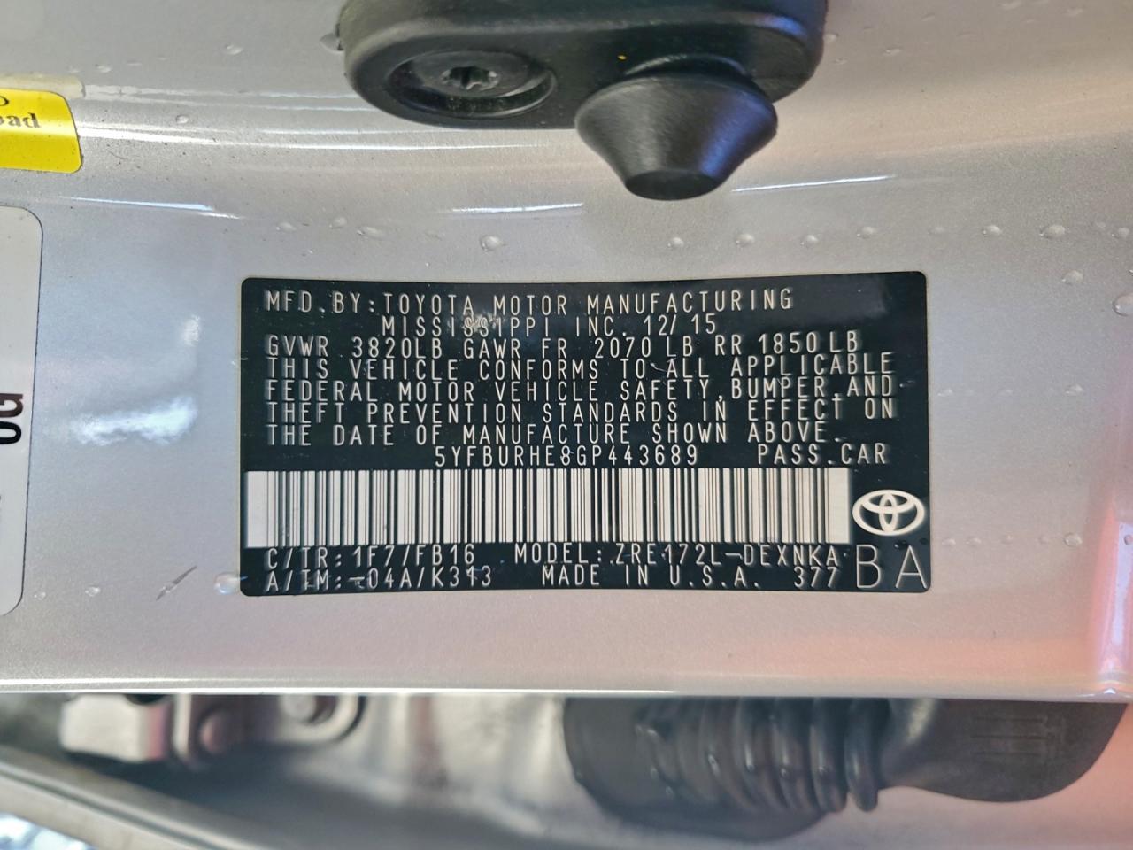 Toyota Corolla L Image 4