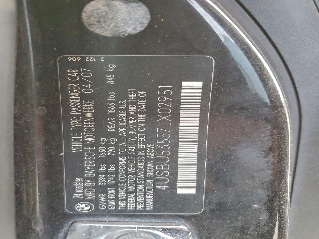 BMW Z Series 3.0si Image 4