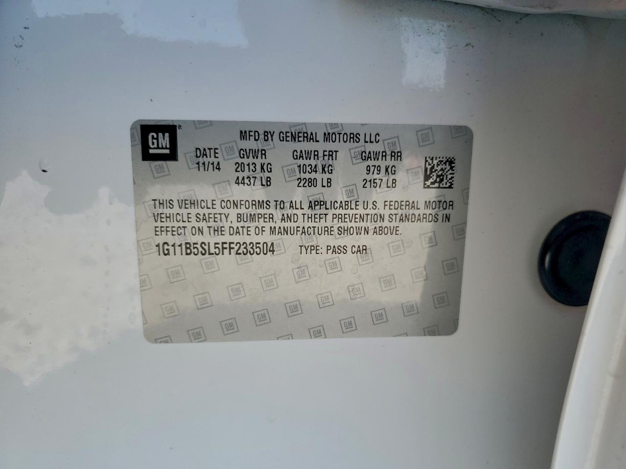 Chevrolet Malibu Ls Image 11