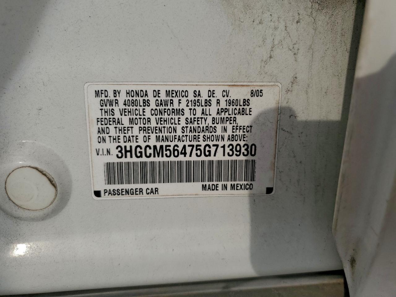 Honda Accord Lx Image 4