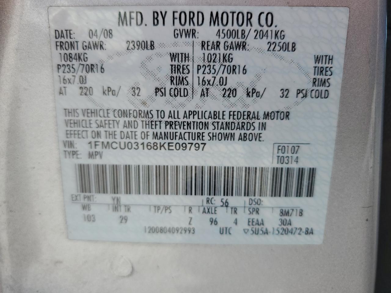 Ford Escape Xlt Image 4