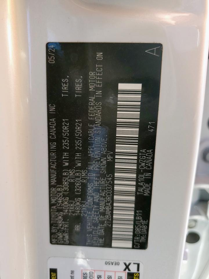 Lexus RX 350 Base Image 12