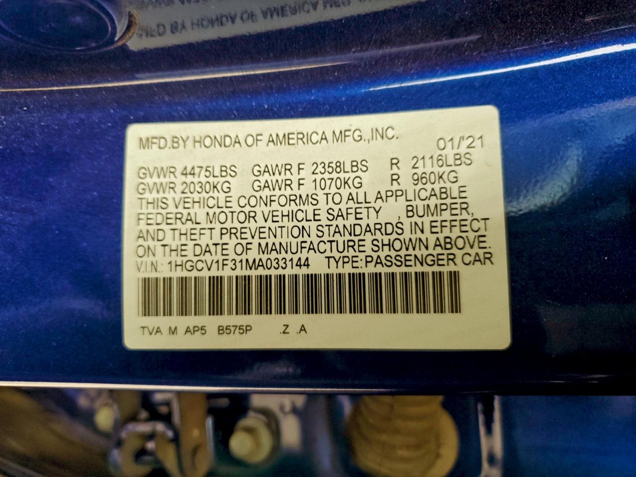 Honda Accord Sport Image 13