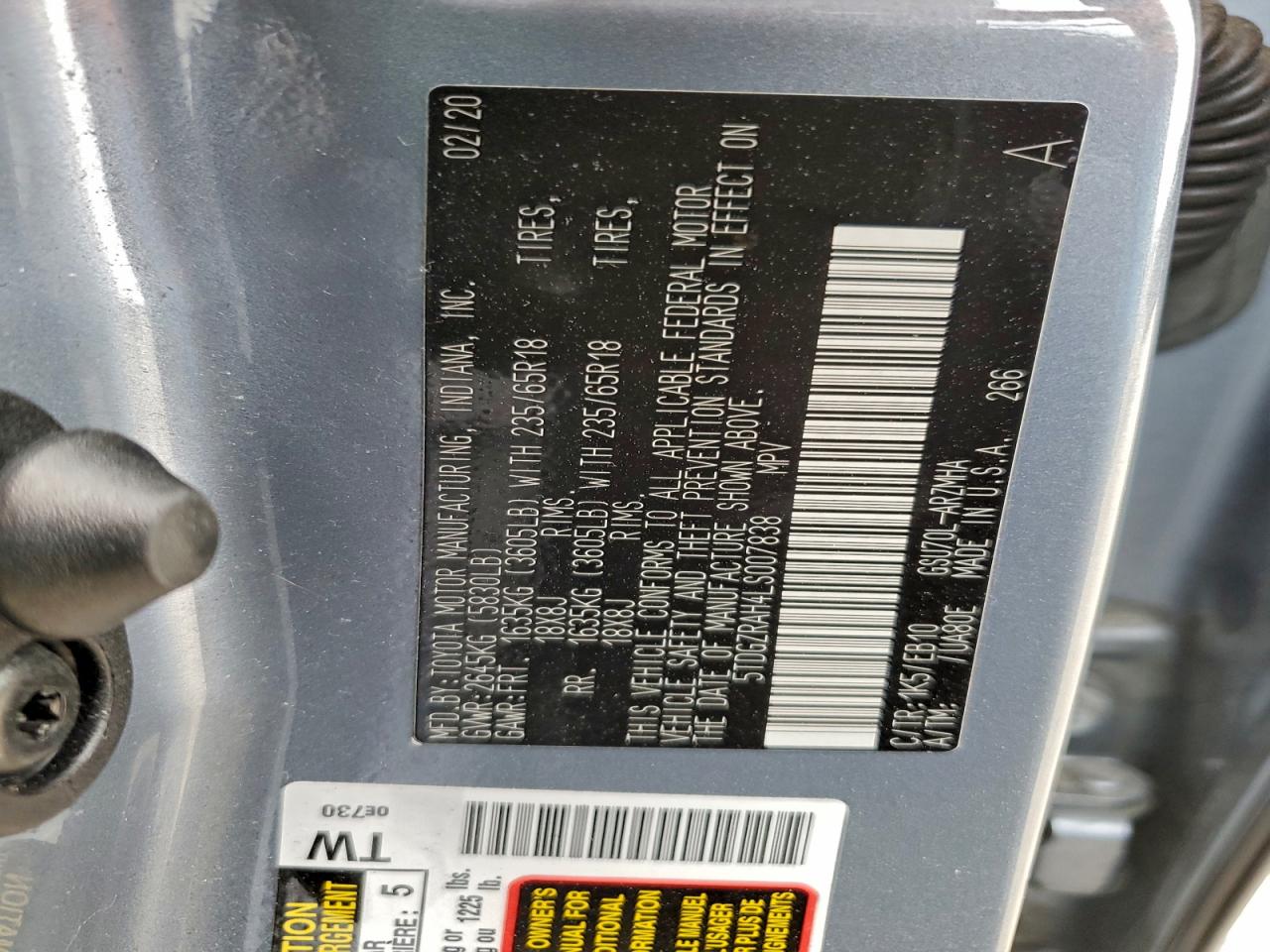 Toyota Highlander Xle Image 8