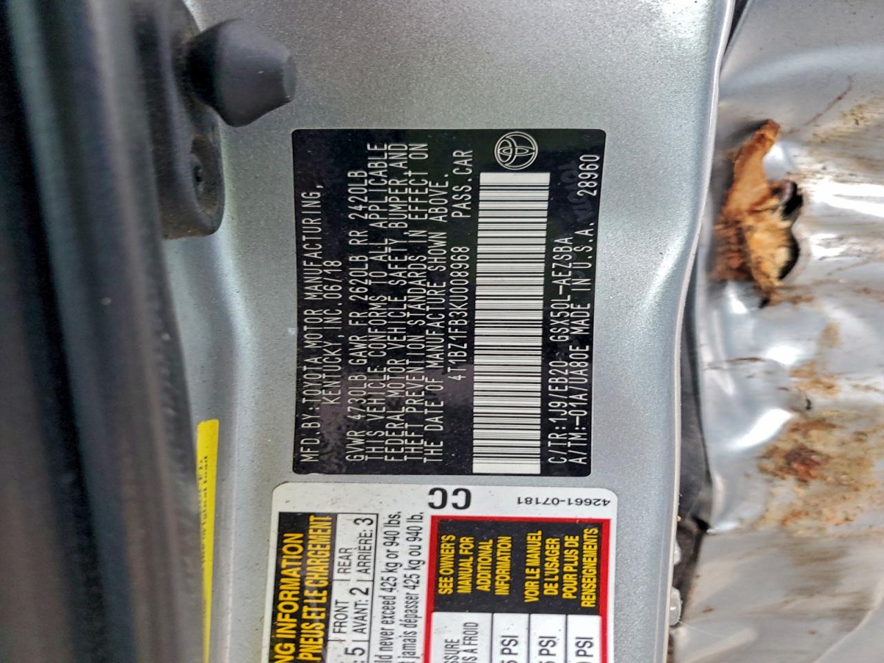 Toyota Avalon Xle Image 9