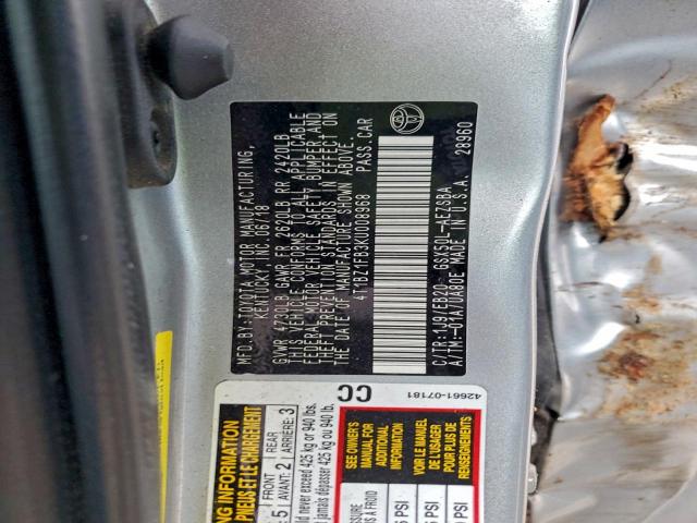 Toyota Avalon Xle Image 9