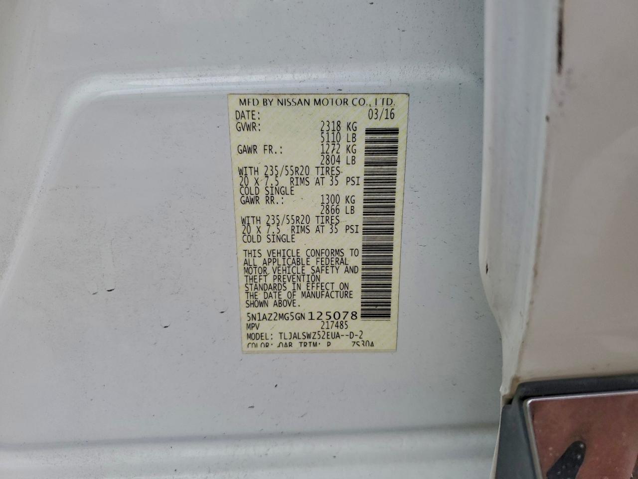 Nissan Murano S Image 7