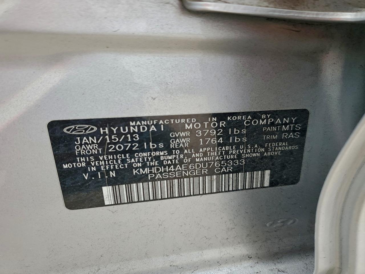 Hyundai ELANTRA Gls Image 2