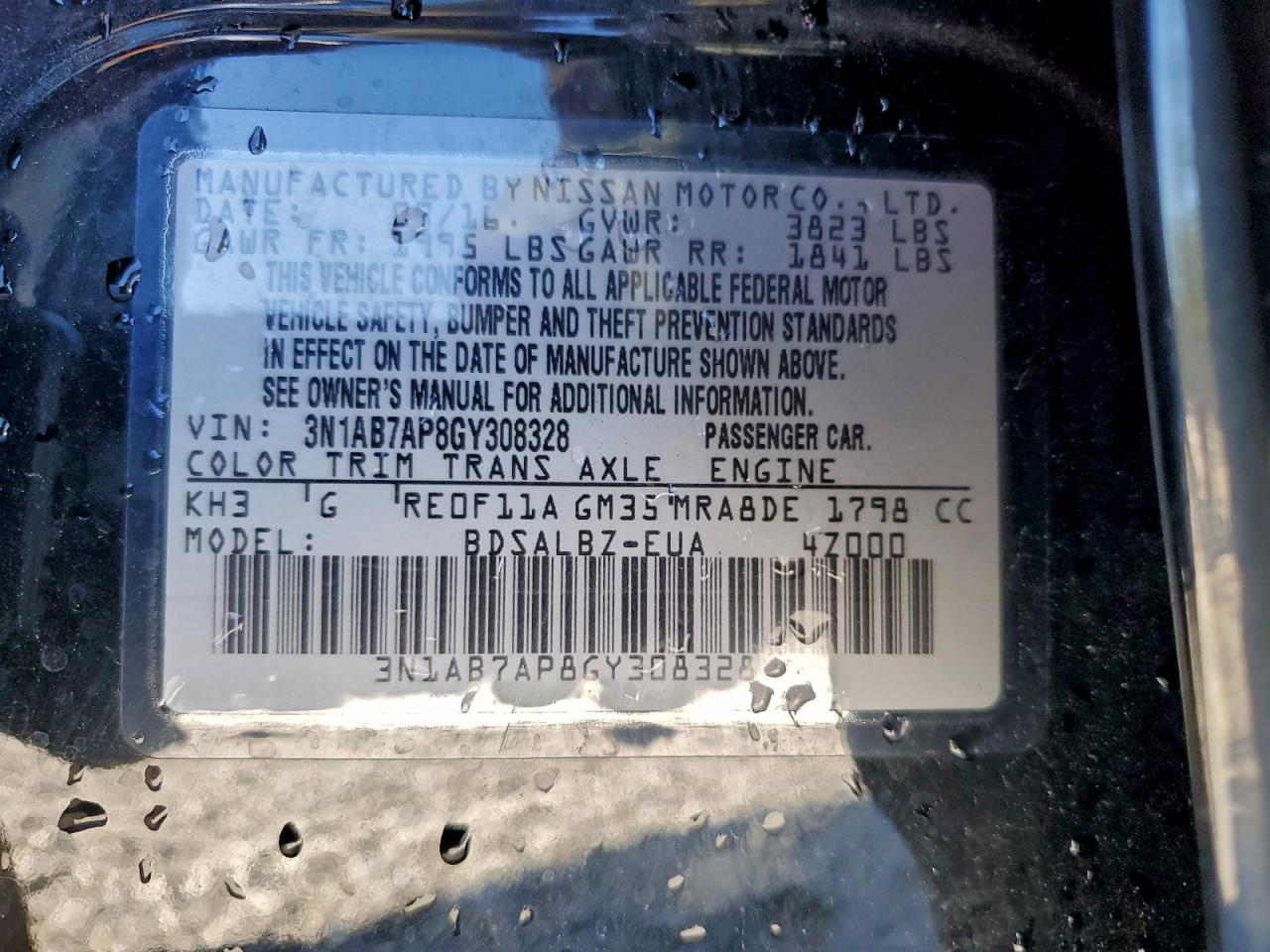 Nissan Sentra S Image 11