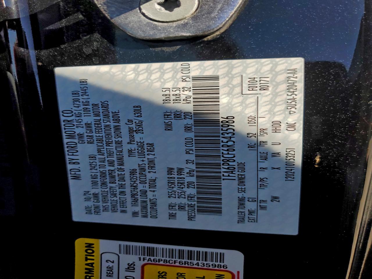 Ford Mustang Gt Image 7